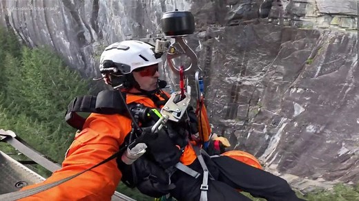 Woman climbing Index Wall falls 30 feet