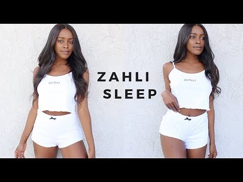 Sleepwear Try On Haul | Zahlii Sleep