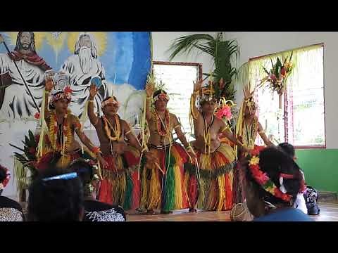 Easter Sunday Mass and Dance of Thanksgiving, Yap, Micronesia