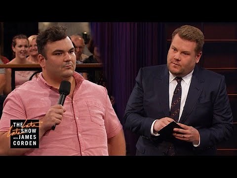 Angry Waiter Confronts James During Q&A