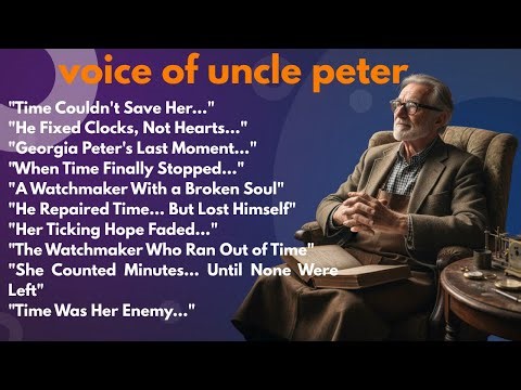 “The Incredible Story of Master Watchmaker Georgia Peter | Narrated by Uncle Peter”|
