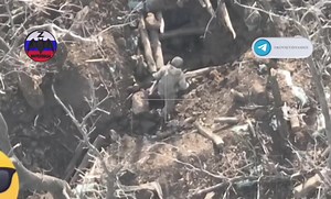 Ukrainian Tried to Play Dead After the FPV Did Not Initially Explode