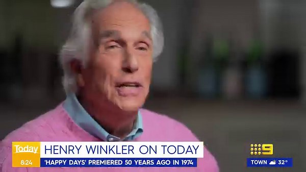37K views · 1.1K reactions | AAAAAAAY  Hollywood legend Henry Winkler is in Australia for his speaking tour! #9Today | WATCH LIVE 5.30am | TODAY | Facebook