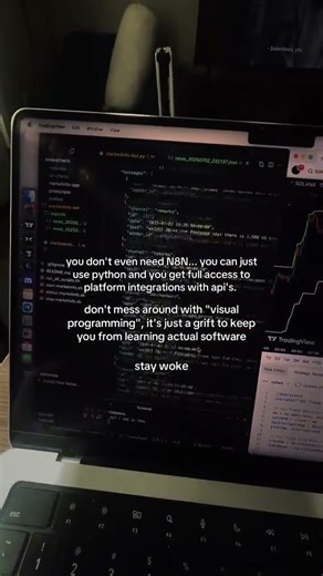 N8N vs. Python... do you really need visual programming tools?