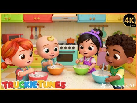 Bakery Item Learning Song for Kids 🧁🍪 | Colors & Food Fun Song 🎶👧🧒