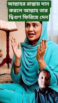 Allah kichu Hariye dey na #islamicreels #BanglaIslamicstory #ImanBoost #TrustAllah #Danerfojilot