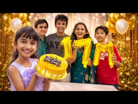 Hide & Seek Winner Cuts the Cake 🎂😍 | 17 Million Celebration 🎉‪@v5familyshow‬