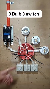 930K views · 9.2K reactions | Paano mag wiring ng 3 ilaw kinokontrol ng 3 switch #hilightseveryonefollowers2025 #fblifestyle #ContentMonetization #rarysolarpanelsetup | Electrical Video Tutorial | Facebook