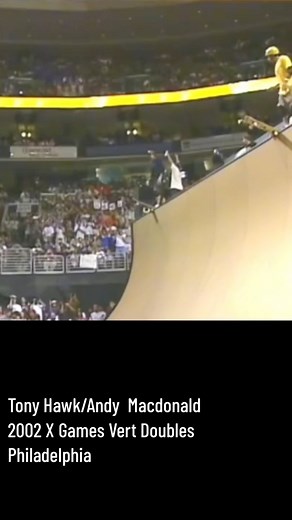 363K views · 10K reactions | Tony hawk Andy Macdonald 2002 xgames vert doubles #skateboarding #xgames #birdman #tonyhawk #skate #vert | Esk8tv | Facebook