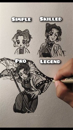 How to Draw Legend Shinobu #demonslayer #sketch #shinobu #art #animeart #animedrawing #draw #fyp #reels #anime #drawing #foryoupageシ #fblifestyle #facebookreels | Dulfo-ART Style