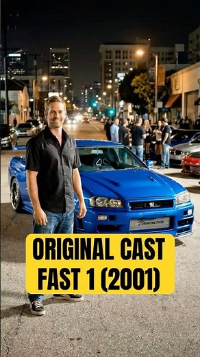 Fast & Furious Cast (2001) Then and Now 😳