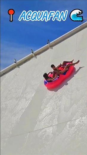 Extreme River Water Slide at Aquafan Riccione 🇮🇹