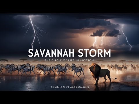 Savannah Storm: The Circle of Life in Motion | Wild Chronicles 1235