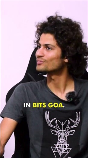 Does He Regret Choosing BITS Goa Over IITs & NITs?? #shorts #bits #bitsgoa
