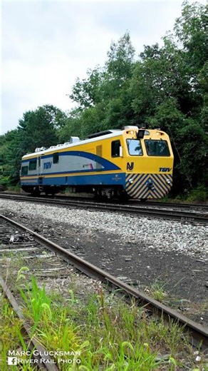 NJ Transit's TGIV Inspects The Port Jervis Line (Sparrow Bush, NY) #shorts