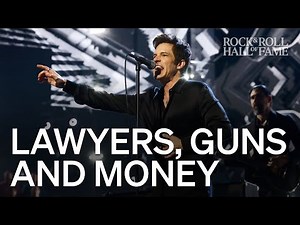 The Killers Cover Warren Zevon "Lawyers, Guns and Money" | Rock Hall 2025 Induction