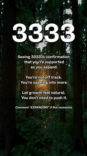 Seeing 3333? You’re Supported as You Expand ✨ Angel Number Meaning