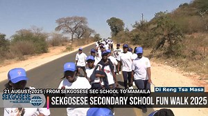 9.2K views · 258 reactions | SEKGOSESE SECONDARY SCHOOL FUN WALK 2025 WATCH | Grade 12 learners from Sekgosese Secondary school participated in a 10KM fun walk from their school to Mamaila Kolobetona Community hall. This is the 3rd annual fun walk organized for grade 12 learners by their Life Orientation educators. "This is the kind of mind-refreshing activities that we needed before sitting for exams", said some of the learners. | Sekgosese Insider | Facebook