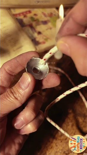 ✨ DIY Mini Table Lamp with Waste Bulb | Easy Craft Idea | Crafty Kidz Corner