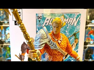 Mcfarlane Toys DC Direct Page Punchers Aquaman Custom Figure Review