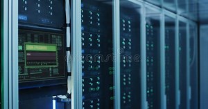 Computer Login Screen in a Modern Data Center Stock Video - Video of insecure, cybercrime: 130261127