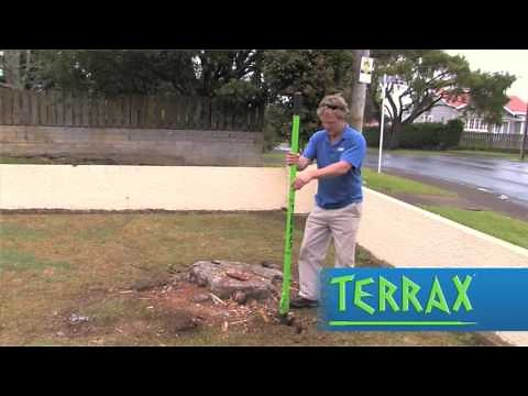TERRAX - How To Clear & Remove Tree Roots