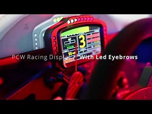 Apex Sim Racing - PCW Sim Racing Display with LED Eyebrows
