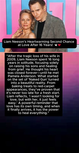 Liam Neeson’s Heartwarming Second Chance at Love After 16 Years! 🕊️❤️