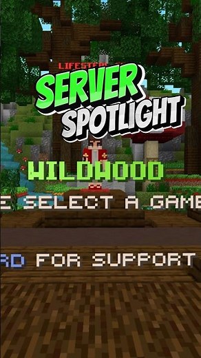 Minecraft Server Spotlight: Wildwood SMP #minecraft #minecraftshorts #multiplayer