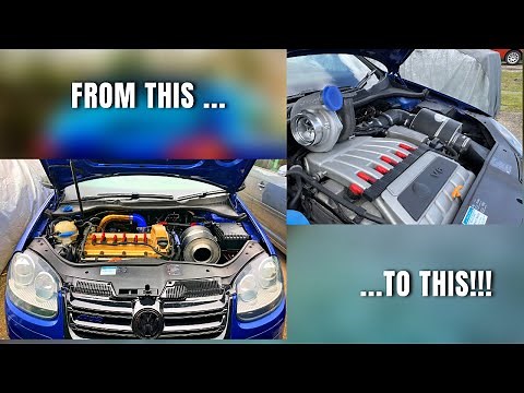Building a Volkswagen Golf R32 Turbo in 15 minutes