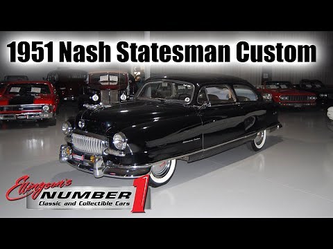 1951 Nash Statesman Custom Coupe at Ellingson Motorcars in Rogers, MN