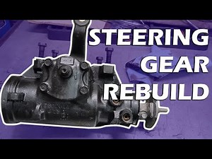 Saginaw Model 708 Power Steering Gear Rebuild Part 1 (True Spirit #24)