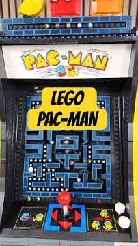 Lego PAC-MAN! My favorite nostalgic Lego set! #lego #afol #legobuild #pacman #legoset