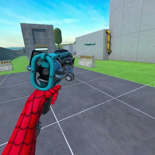 Spiderlab mod for bonelab fully sdk #bonelab #bonelabmods #spiderman #foryou #vr