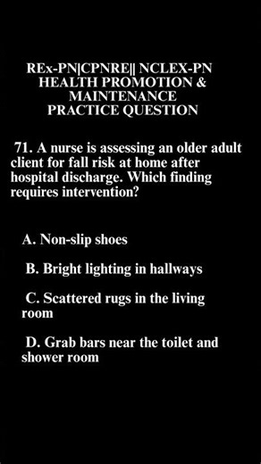 #71. Health Promotion and Maintenance Practice Q&A