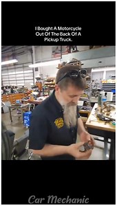 I Bought A Motorcycle Out Of The Back Of A Pickup Truck. #motorcycle #harleydavidson #harley #pickuptruck | Car Mechanic