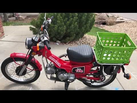 1984 Honda Trail 110 review CT110 CT CT90