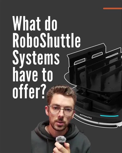 What features are available with the Geek Roboshuttle systems? 🤔 The next-generation tote-to-person solution you've been looking for are these RoboShuttles! There are many benefits that make a difference in the intralogistics space including increasing efficiency, improving accuracy, enhancing safety and having the ability to adapt to warehouses in different industries. With our goods-to-person solution we have been working closely with our partners at Geek incorporating these RoboShuttle syste