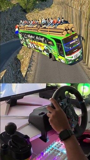 Dangerous MAP Mod with overloaded BUS in Euro Truck Simulator 2| ETS2 Multiplayer | Mallu Garage 2.0