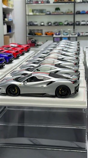 Ferrari 488 Pista Collection | Which Color Do You Want ? 1:18 Scale Cars Collection #ferrari
