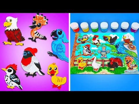 Colorful Birds Adventure: Fun Learning for Preschoolers! 🦜🎨