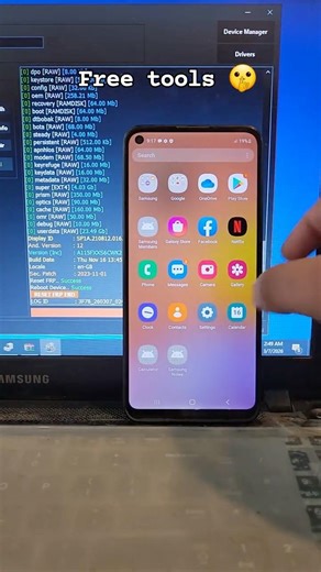 Samsung A11 frp Free tool Best flash tool by boss free #solution