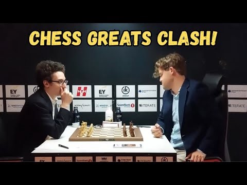 When The Chess Greats Compete! Magnus Carlsen vs Fabiano Caruana