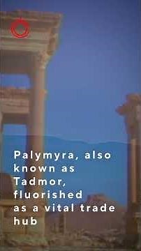 Palmyra: The Ancient City That Connected the World 🌍⏳#syria #history #heritage #archaeology