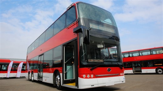 Buses de dos pisos llegan a Chile: ¿Cómo se ven por dentro y cuáles son sus características?