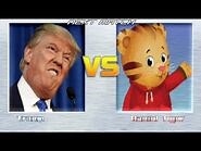 M.U.G.E.N BATTLES - Donald Trump vs Daniel Tiger-2