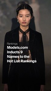 The Hot List is adding to the roster! 🔥🔥These new models have risen in the industry with confirmed top campaigns, covers, and shows, proving they are here to stay. Don’t miss out on all the complete rankings list, only on Models.com #Rankings 🔗 Chen Yang @yangyangchen02 Ella Dalton @elladalton_ Karyna Maziar @karynamaziar Liu QinZheng @nickliu_14 Sam Davis @s.am.66 Sanique Dill @SaniqueDill Sheila Bawar @sheilabawar Stella Hanan @stella.hanan Thea Almqvist @thea_almqvist | Models.com