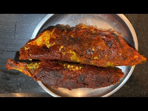 Bangde Fish Tawa Fry | Authentic Mangalore Style Fry | Spicy Coastal Fish Recipe🔥🐟