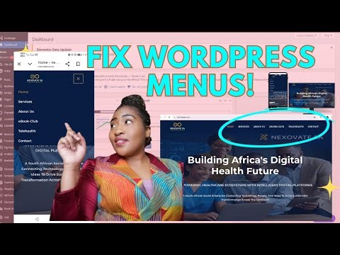 Fix Your WordPress Menu for Mobile & Desktop + Put Your Website in Maintenance Mode