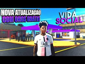 O SERVIDOR Vida Social RP ATUALIZOU COM ORGS DE GRAÇA! - GTA SAMP ANDROID/PC